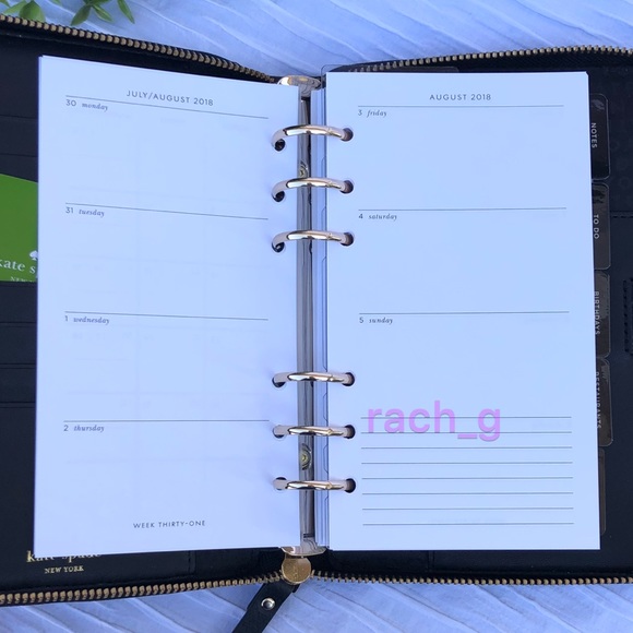 Kate Spade 2️⃣0️⃣1️⃣9️⃣ Planner - Picture 5 of 8